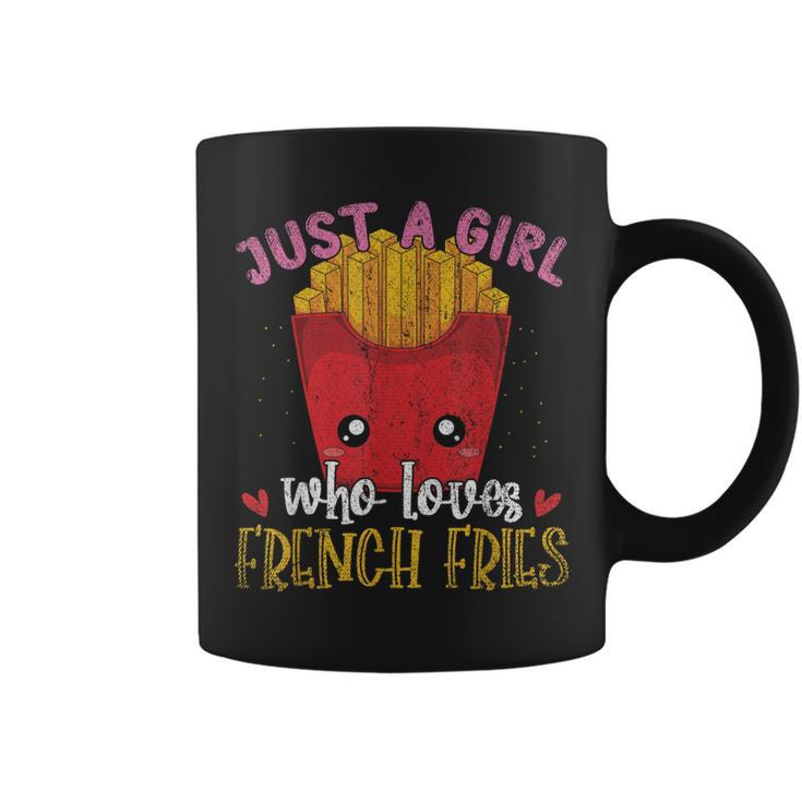 Fries Lover Just A Girl Who Loves French Fries Coffee Mug