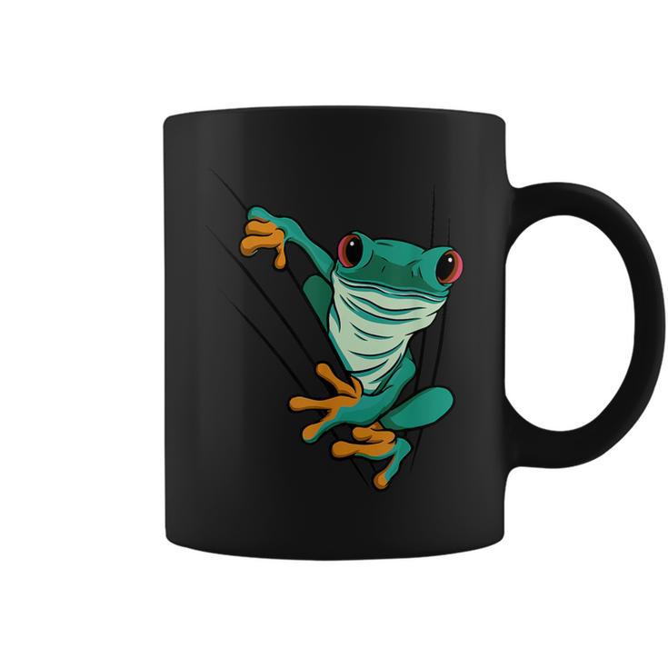 Frog Animal Motif Animal Print Frog Coffee Mug