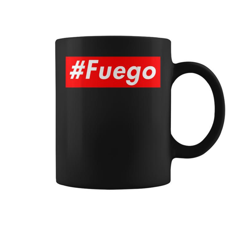 Fuego Hispanic Fire Fuegos Caliente Fire Flaming Hot Coffee Mug