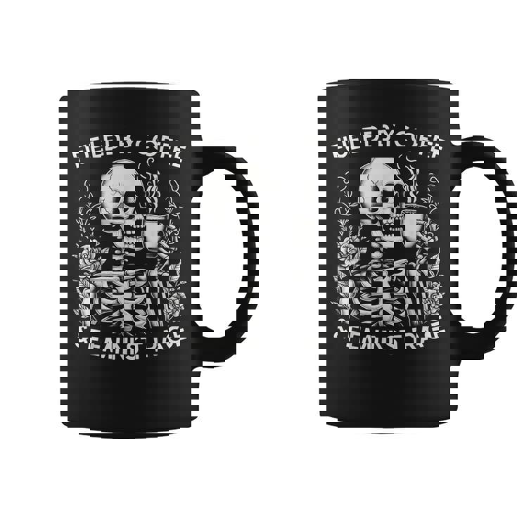 Fueled By Coffee & Feminist Rage Feminism Coffee Lovers Coffee Mug