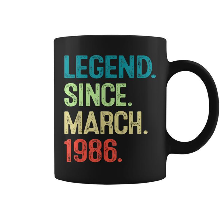 38 Year Old Vintage March 1986 38Th Birthday Coffee Mug