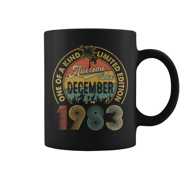 40 Years Old December 1983 Vintage 40Th Birthday Coffee Mug