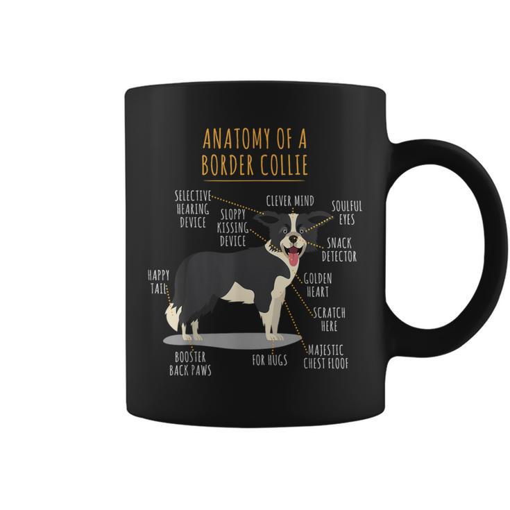 Anatomy Of A Border Collie Intelligent Dog Breed Coffee Mug