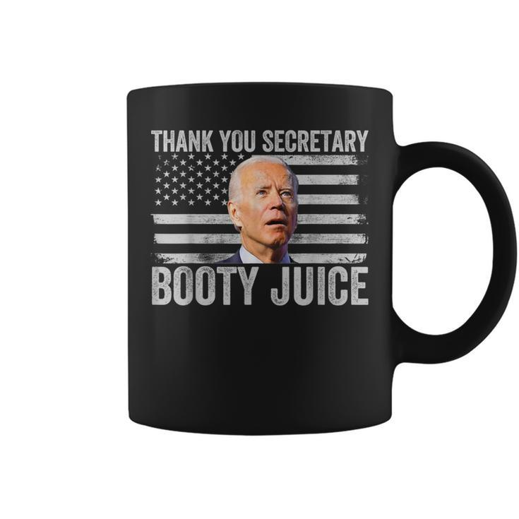 Anti-Biden Thank You Secretary Booty Juice Coffee Mug