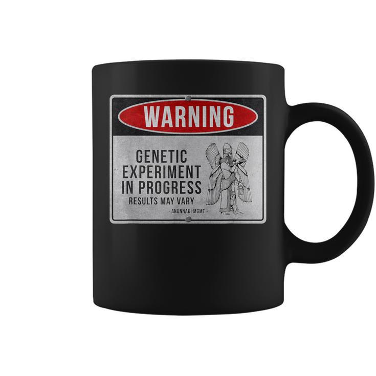 Anunnaki Warning Sign Genetic Experiment In Progress Coffee Mug