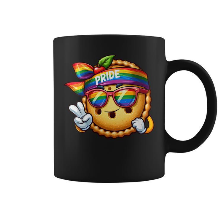 Apple Pie Rainbow Lgbt Gay Pride Lesbian Gay Apple Pie Coffee Mug