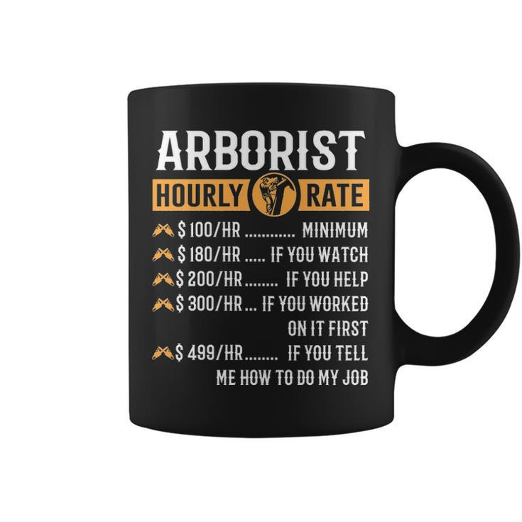 Arborist  Arborist Hourly Rate Coffee Mug