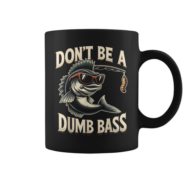 Bass Fishing Stuff Dad Bass Fish Papa Fishing Coffee Mug