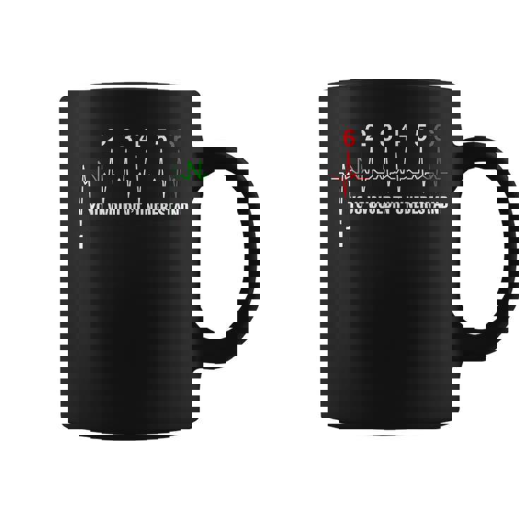 Biker Heart Beat 6 Coffee Mug