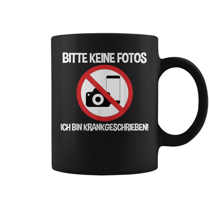 Bitte Keine Fotos Bitte Keine Fotos German Lang Black Tassen