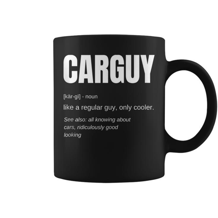 Car Guy Carguy Definition Coffee Mug