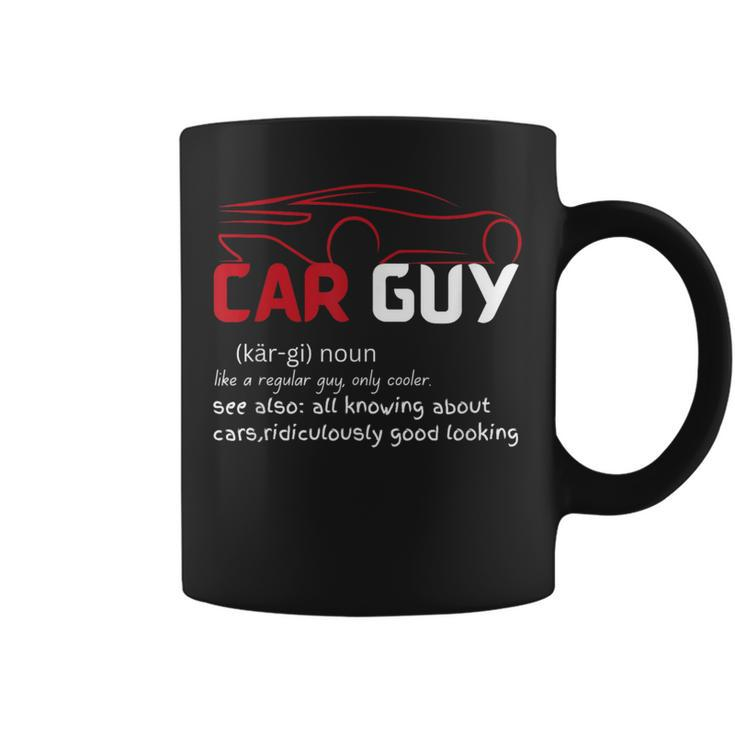 Car Guy Definition Sport Car Lover Car Guy Mechanic Coffee Mug