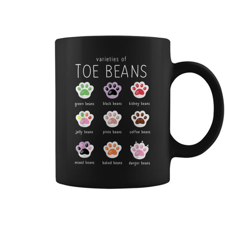 Cat Lover Toe Beans Coffee Mug