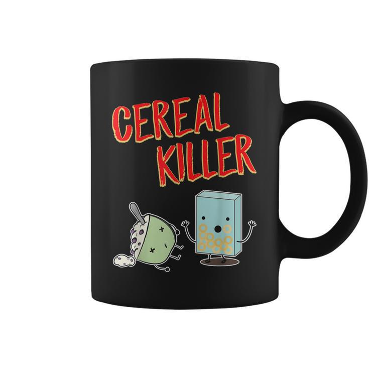 Cereal Killer Food Graphic Novelty Coffee Mug