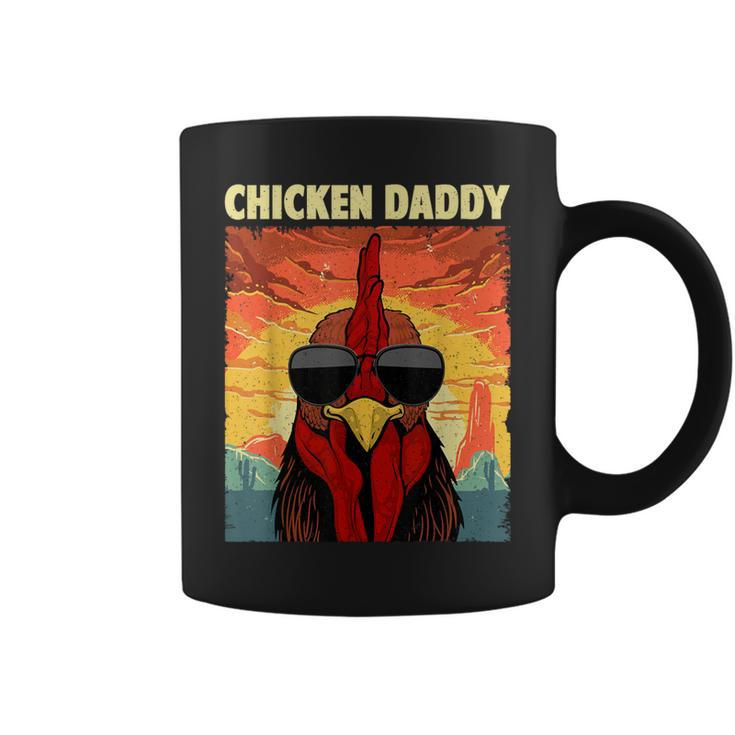 Chicken Daddy For Dad Farmer Chicken Lover Coffee Mug