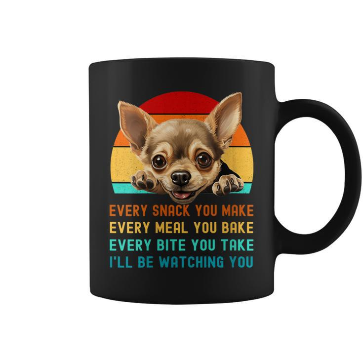 Chihuahua Dog Mom Dad Mama Present Every Snack U Make Coffee Mug