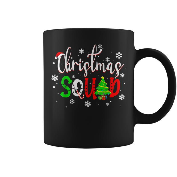 Christmas Squad Family Matching Santa Hat Men Coffee Mug