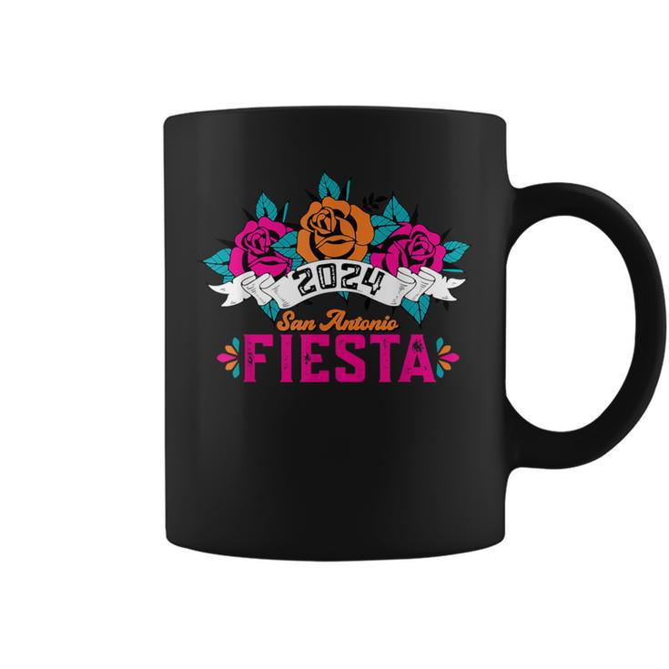 Cinco De Mayo Fiesta San Antonio 2024 Let's Fiesta Coffee Mug