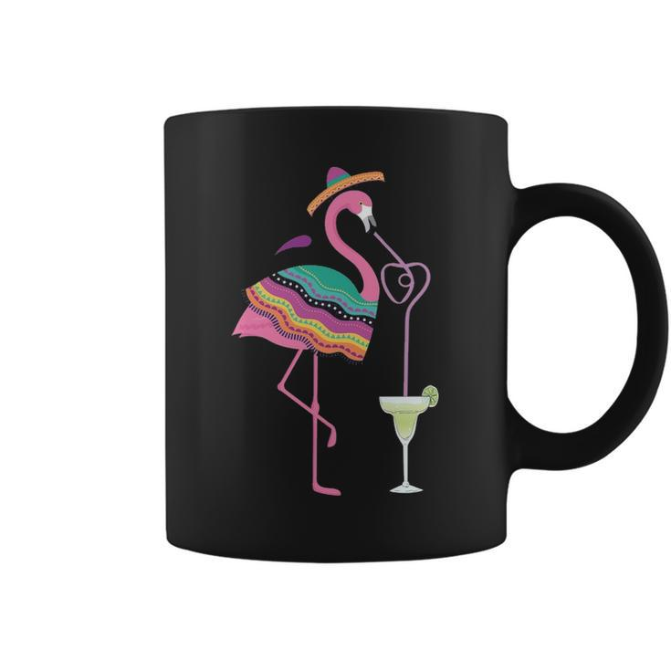Cinco De Mayo Margarita Flamingo Drinking T Coffee Mug