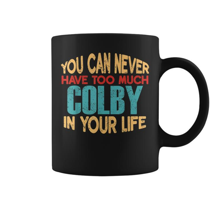 Colby Personalized First Name Joke Item Coffee Mug