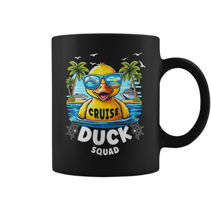 Duck Cruise Rubber Duck Squad Vaction Cruise Ship Coffee Mug