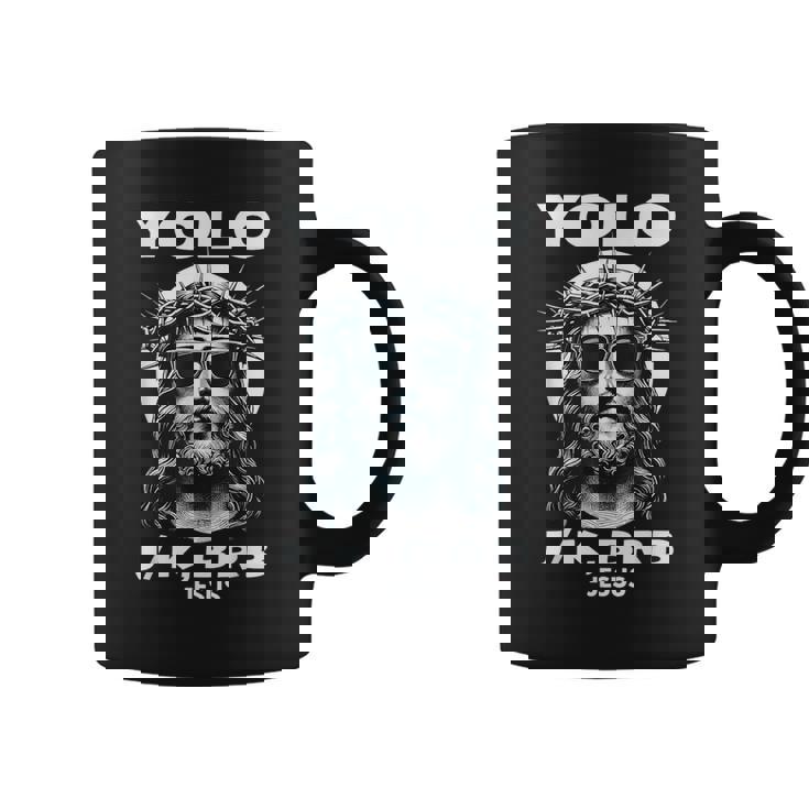 Easter Christian Resurrection Yolo Jk Brb Jesus Coffee Mug