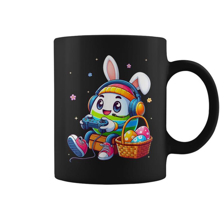 Easter Egg Playing Video Game For Gamer Boys N Coffee Mug