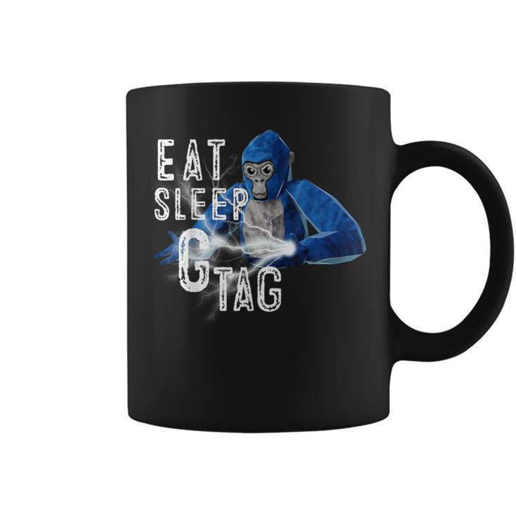 Eat Sleep Gorilla Decorations Monke Tag Vr Game Coffee Mug