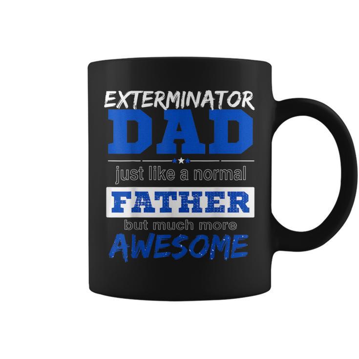 Exterminator Dad T Best Fathers Day Coffee Mug