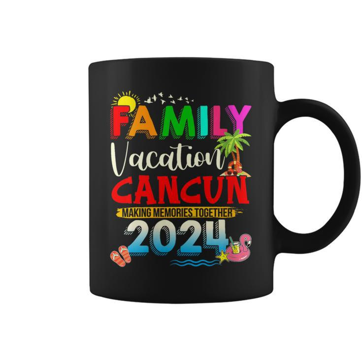 Family Vacation Cancun 2024 Making Memories Together Coffee Mug