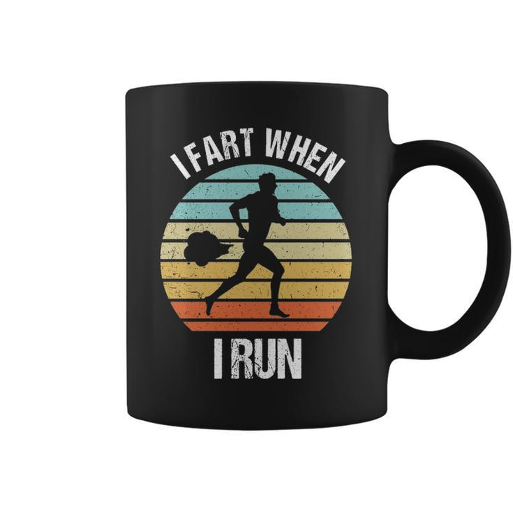 I Fart When I Run Running Coffee Mug