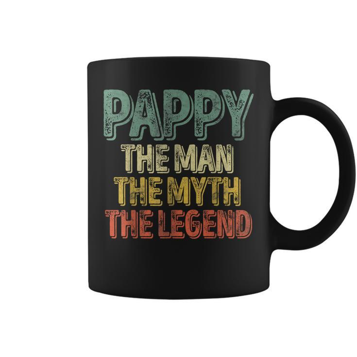 Father's Day Pappy The Man The Myth The Legend Coffee Mug