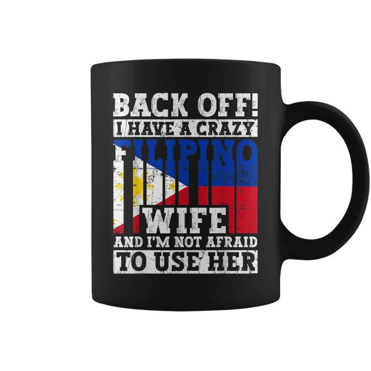 Filipino Husband Philippines Flag Roots Heritage Coffee Mug