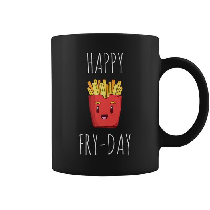 French Fries Lovers Happy Friday Fry-Day Coffee Mug