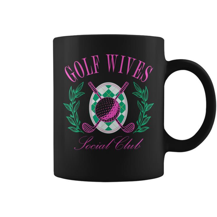 Golf Wives Social Club Golf Lovers Golfer Golfing Coffee Mug