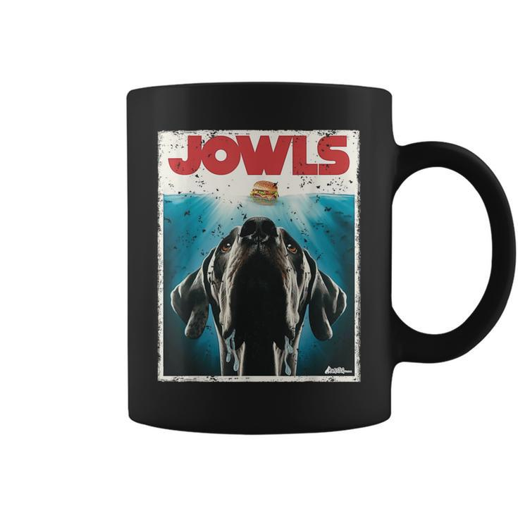 Great Dane Jowls Paws Top Drooling Dog Mom Dog Dad Coffee Mug