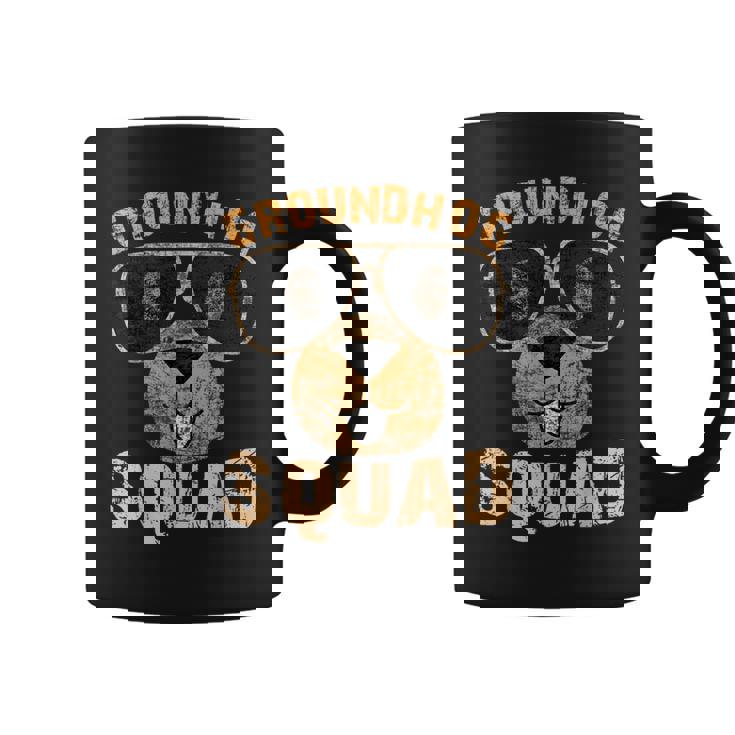 Groundhog Squad Happy Groundhog Day 2024 Coffee Mug