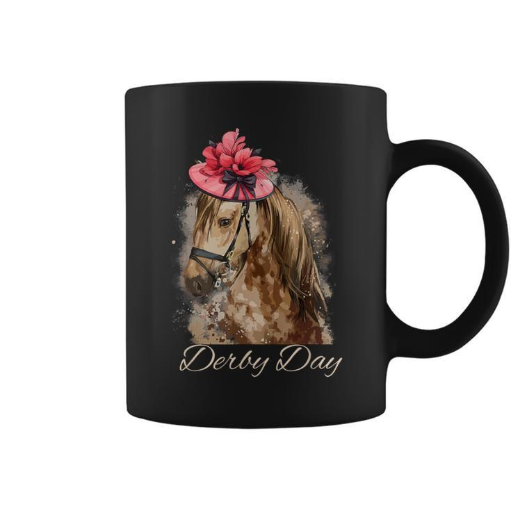 Hat Horse Racing Derby Party On Derby Day 2024 Coffee Mug