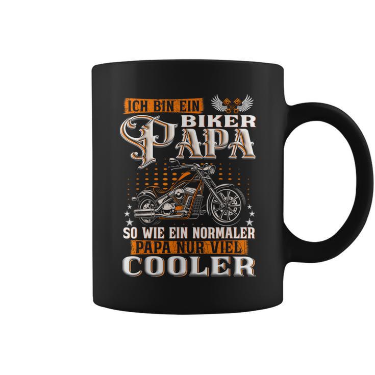 Ich Bin Ein Biker Papa Slogan Motorcycle Tassen