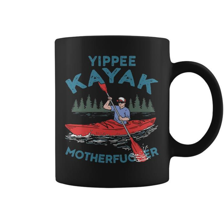 Kayak Yippee Kayak Canoeist Kayaking Coffee Mug