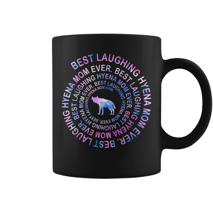 Laughing Hyena Mom Spiral Tie Dye Mother's Day Coffee Mug