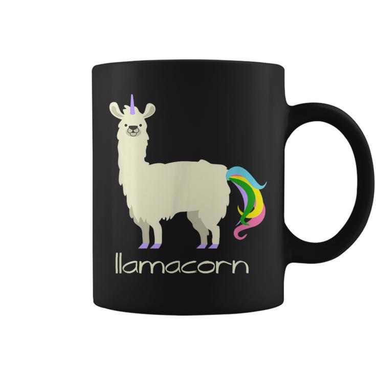 Llama & Unicorn T By Llamacorn Coffee Mug