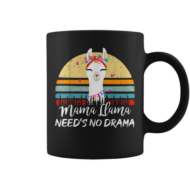Mama-Llama Needs No Drama Mom Coffee Mug