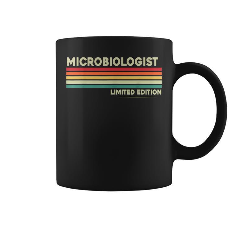 Microbiologist Birthday Worker Job Tittle Vintage Coffee Mug