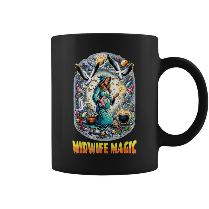 Midwife Magic Fantasy For Both And Vintage Coffee Mug