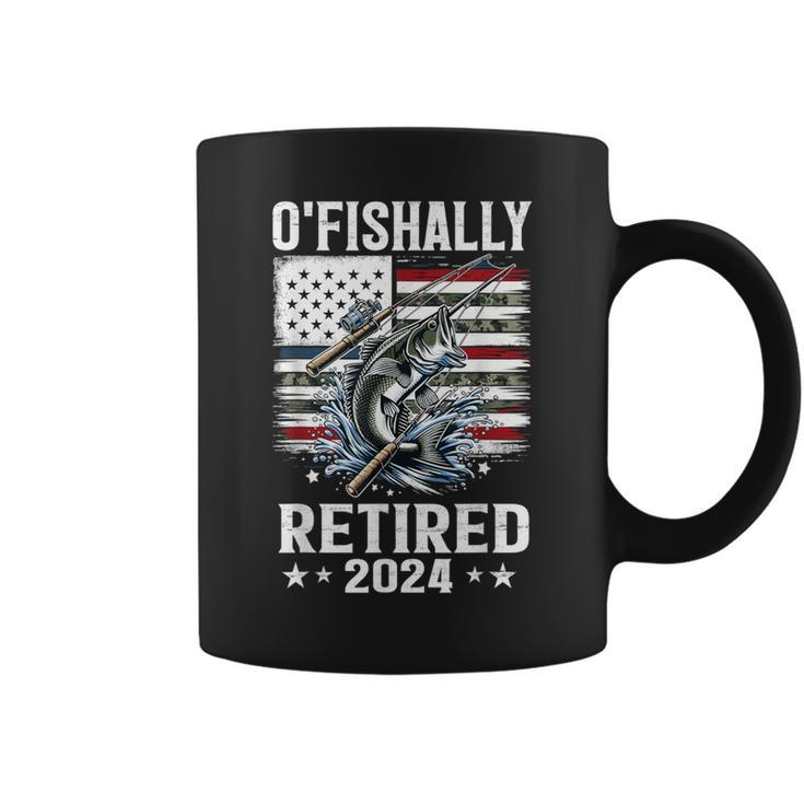 O'fishally Retired For Retirement Fishing Fisher Coffee Mug