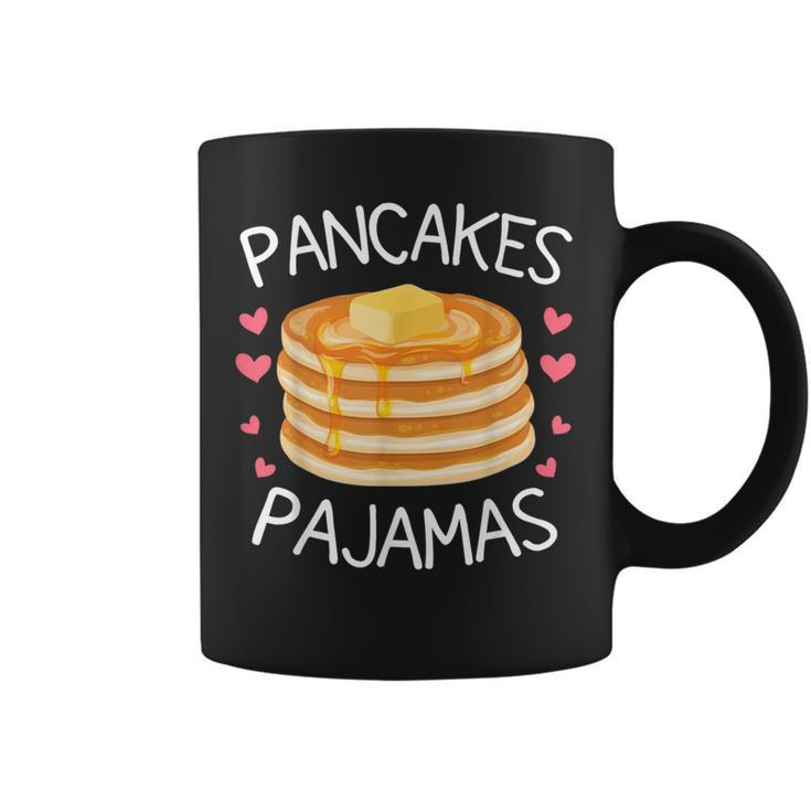 Pancakes Pajamas Cute Kawaii Pancakes Lover Coffee Mug