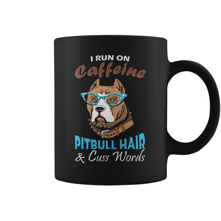 Pitbull Lover And Coffee Addict  Idea Coffee Mug