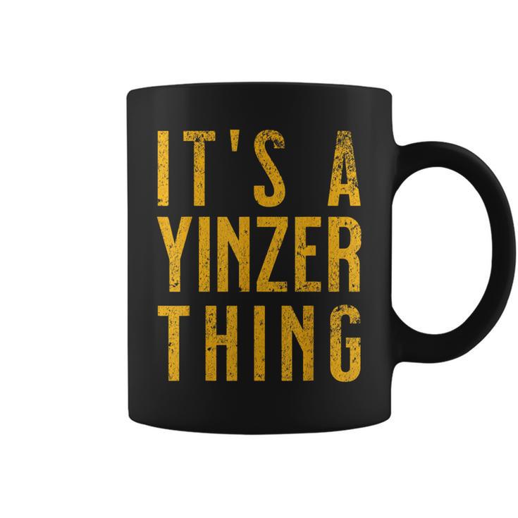 Pittsburgh Yinzer Yinz Coffee Mug