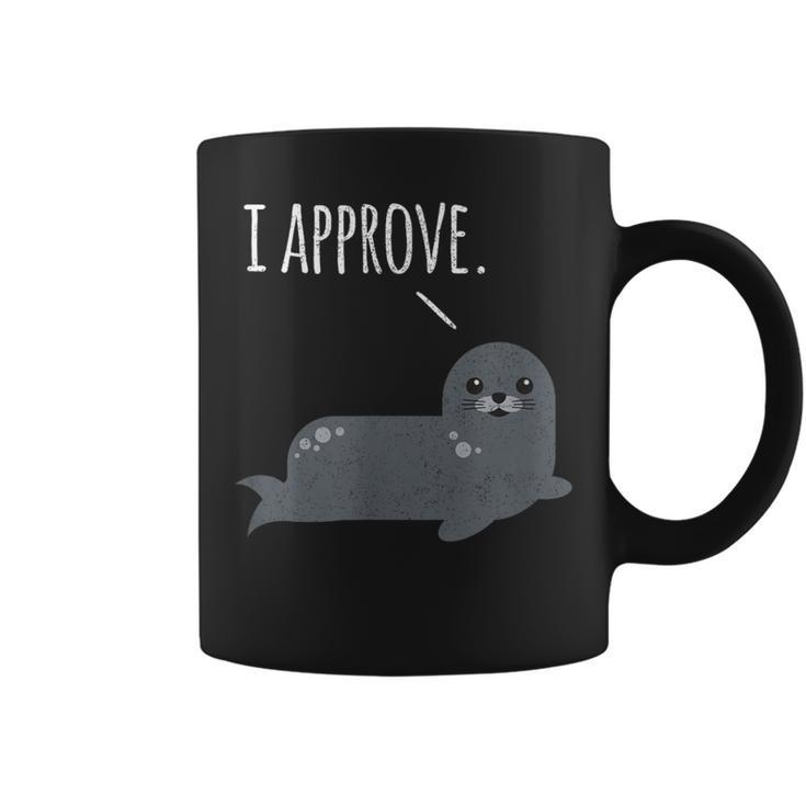 Pun Seal Of Approval Coffee Mug